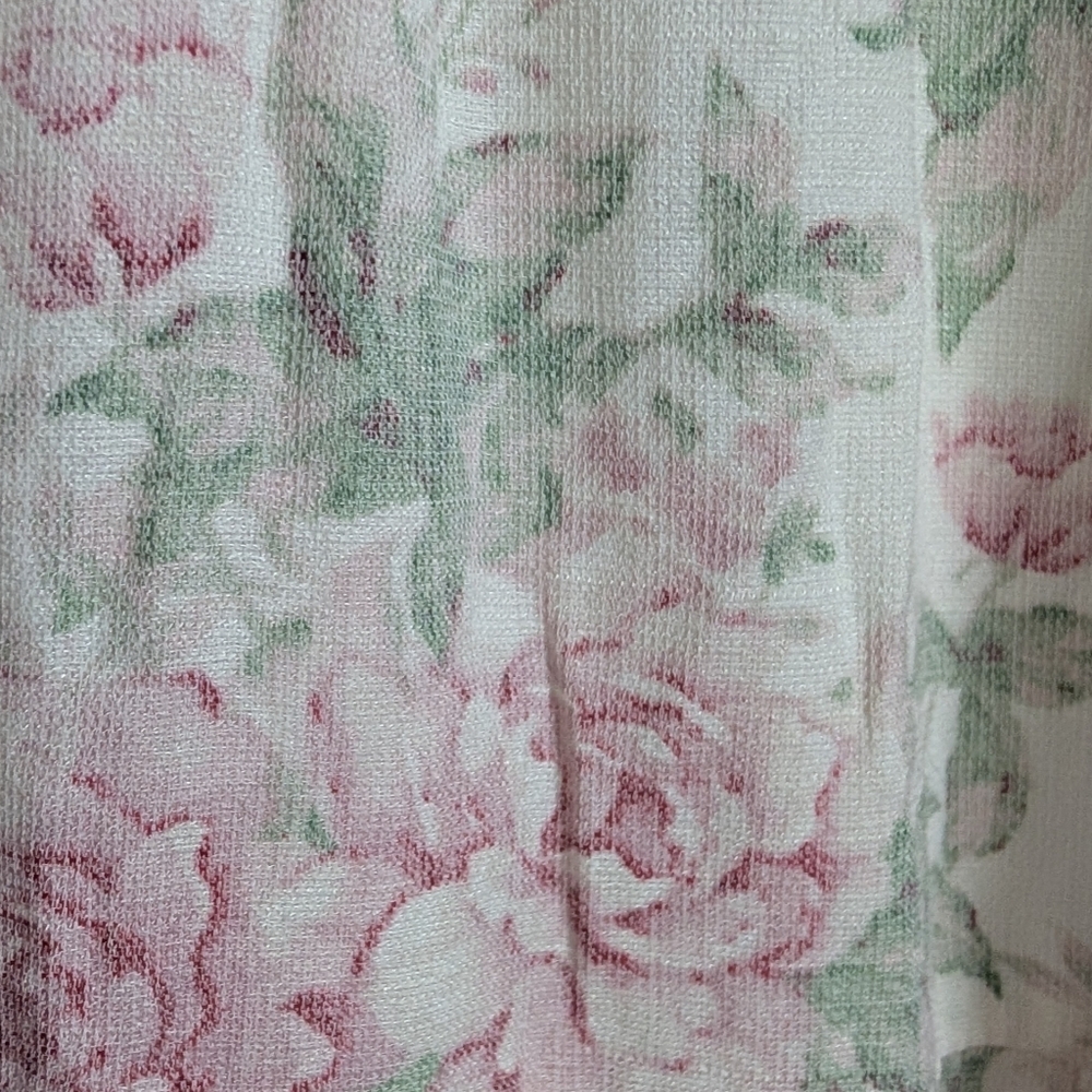 Trixxi Floral Maxi Dress Size Small - Pink Rose Print Off Shoulder Boho Dress NW - Picture 12 of 13